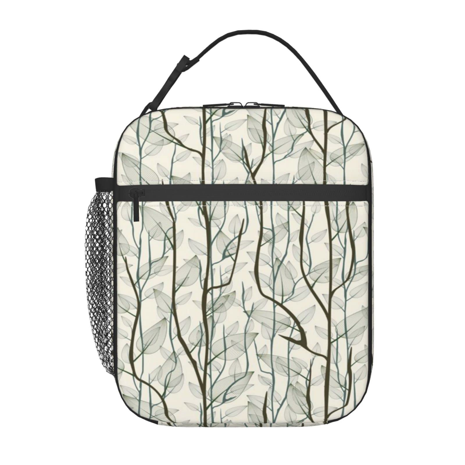 **Insulated Lunch Bag for Women - Large Thermal Cooler Tote with Ice Packs, Reusable Picnic Pouch for Office, Work, School & Outdoor Activities**    **Usage Scenarios:** Perfect for office lunches, school meals, picnics, hiking, camping, and daily commutes.
