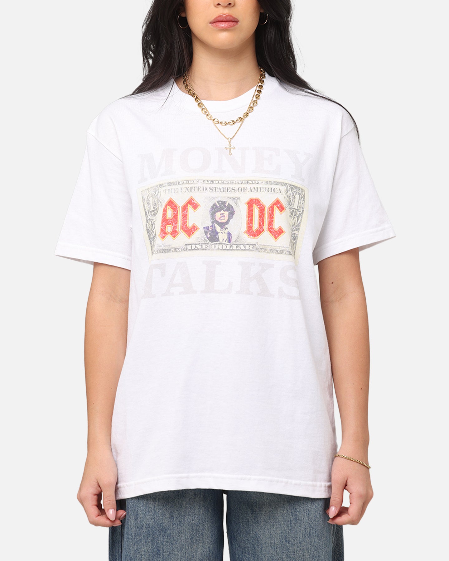 Vintage AC/DC Money Talks T-Shirt - Classic Rock Band Graphic Tee for Men & Women - Perfect for Concerts, Parties, and Casual Wear
