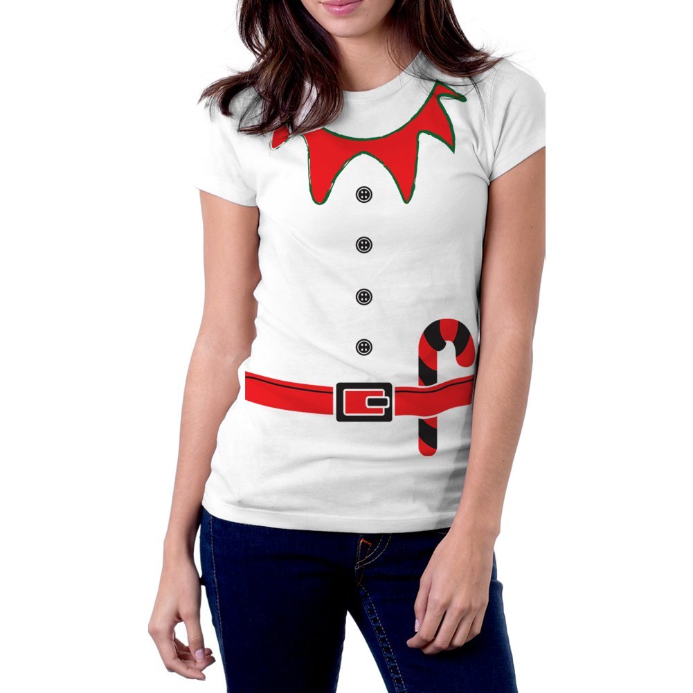 Winter Christmas T-Shirts for Women - Festive Holiday Graphic Tees Collection Style 46 | Cozy Seasonal Outfits for Parties & Family Gatherings