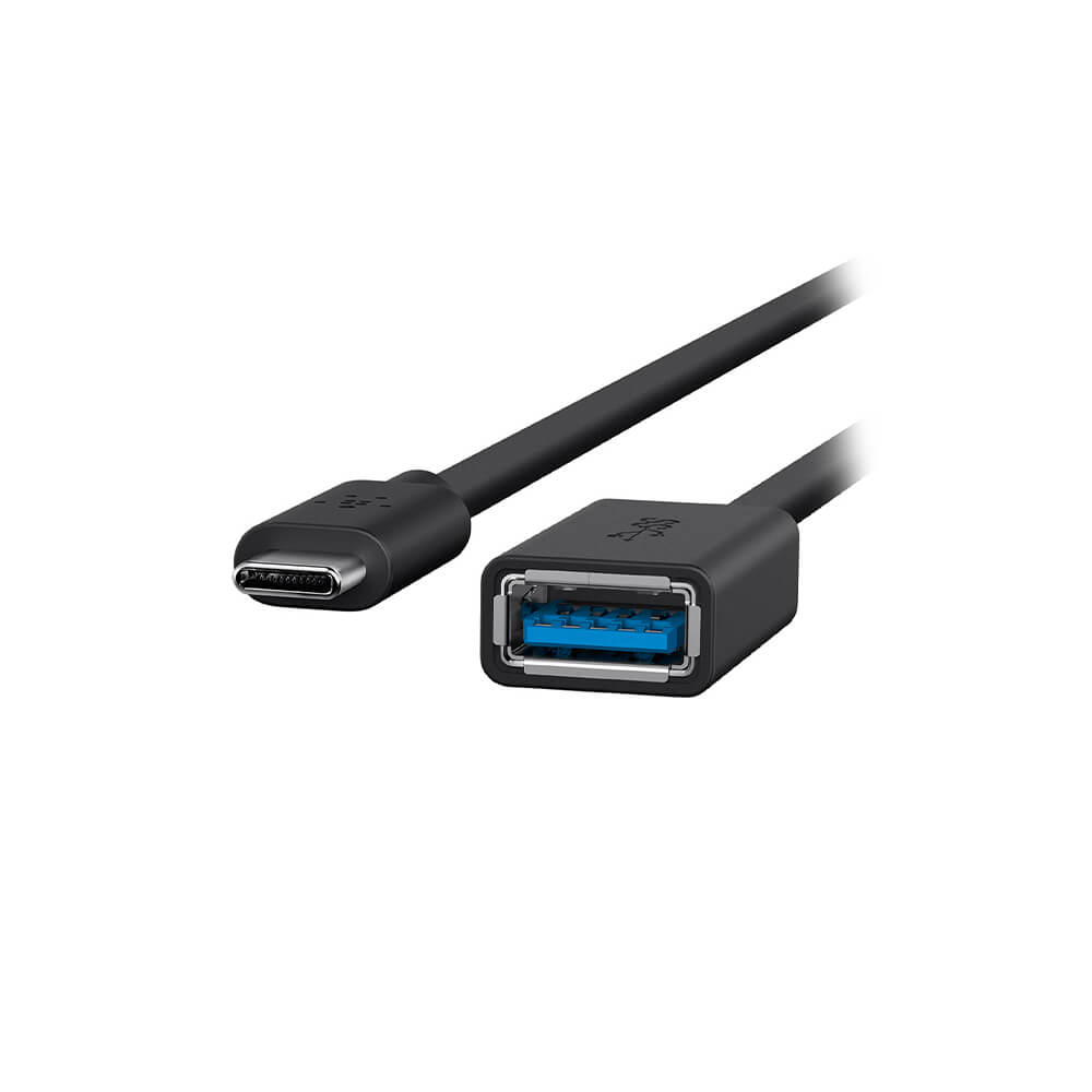 Belkin USB 3.0 to USB C Adapter Converter - High Speed Data Transfer for MacBook, iPad Pro, Samsung Galaxy - Perfect for Office, Travel & Charging Devices