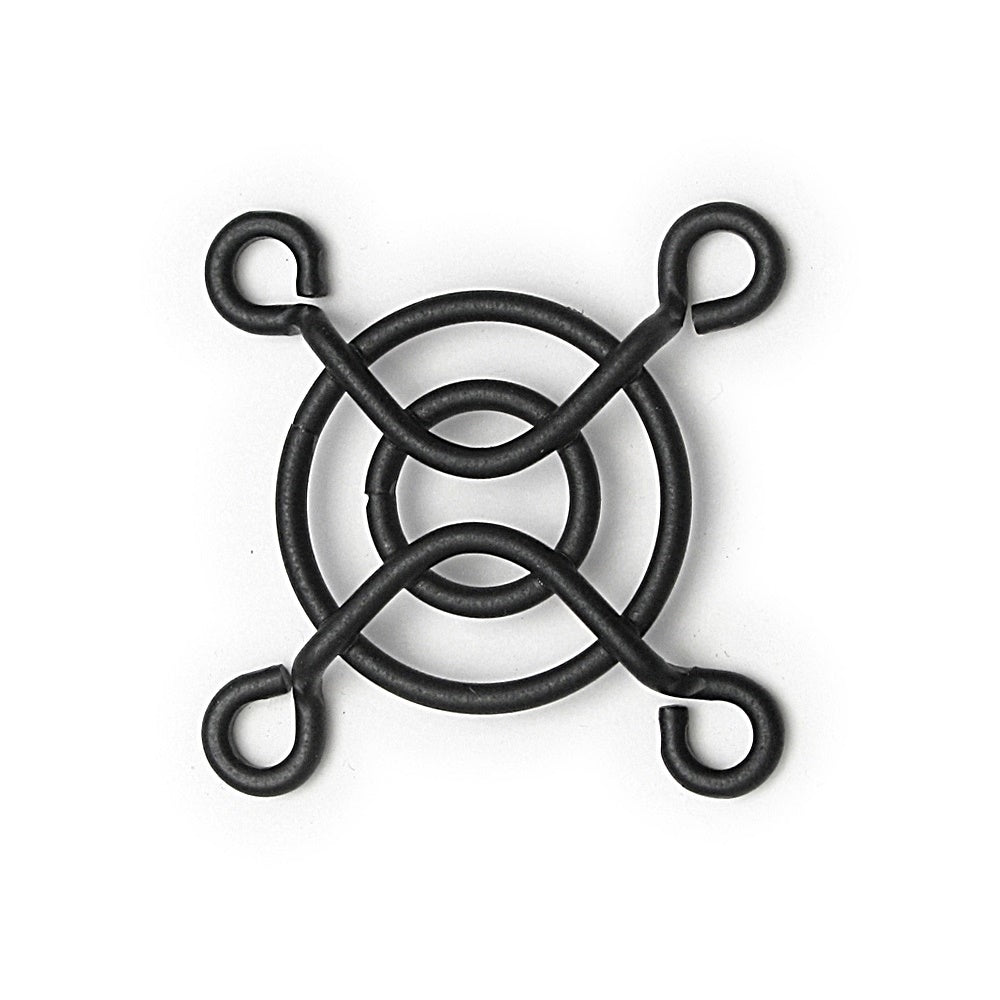 35mm Black Fan Finger Grill - High-Quality Stainless Steel BBQ Grill Tool for Outdoor Cooking, Grilling, and Camping