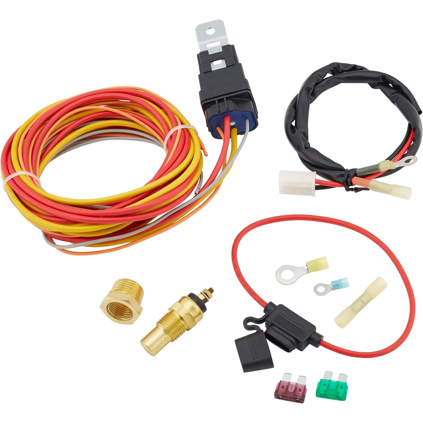 Electric Fan Relay Wiring Kit - Pro Series for High-Performance Cooling in Cars, Trucks & RVs