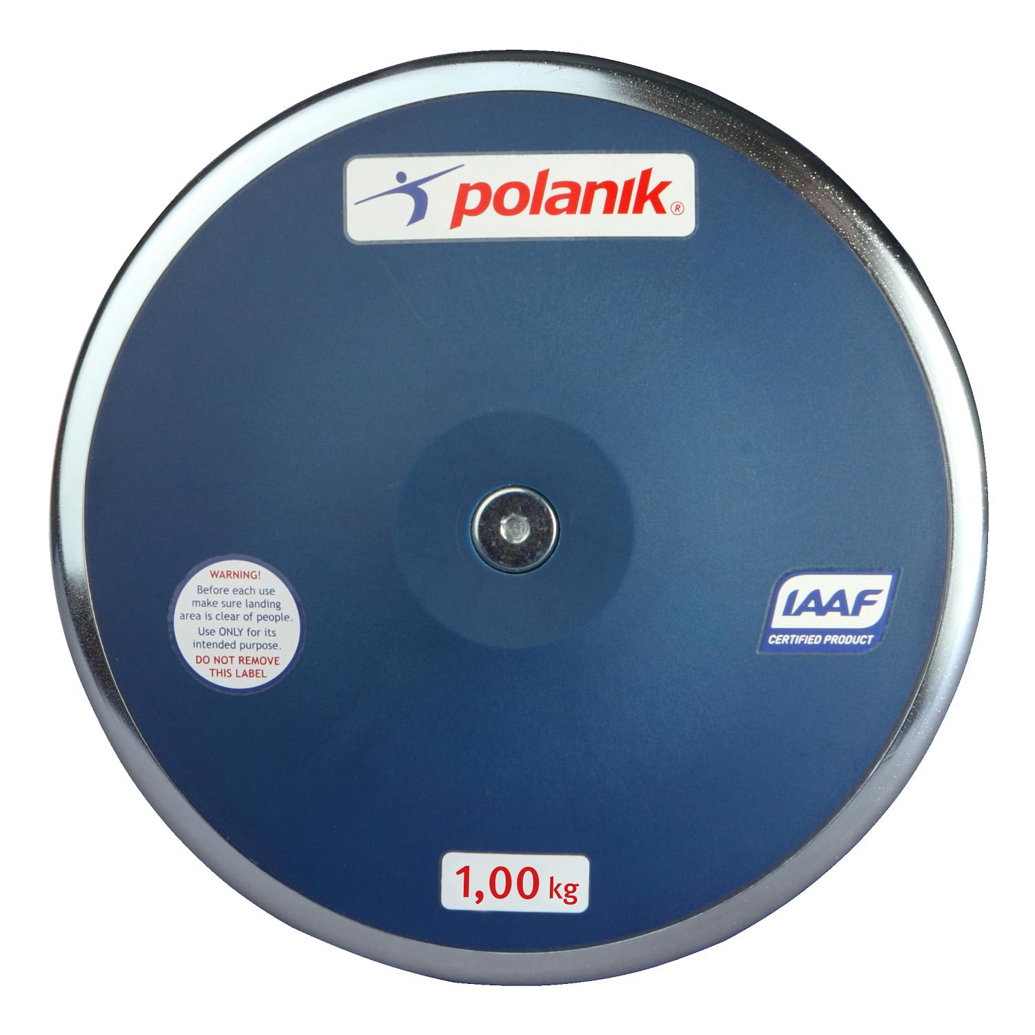 IAAF Certified 80% Fiber Glass Discus - Track & Field Throwing Equipment for High School, College & Competitive Athletes - Perfect for Training, Competitions & Outdoor Sports