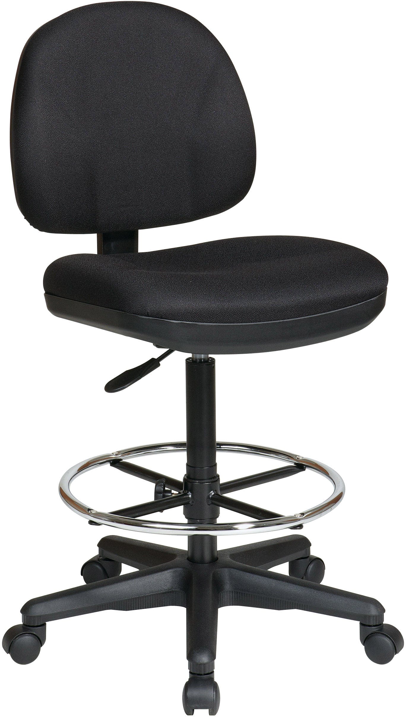 Office Star DC630 Drafting Chair with Stool Kit - Adjustable Height Ergonomic Design for Architects, Artists & Home Office Workspaces