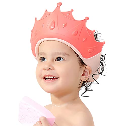 Soft & Flexible Baby Shower Cap - Waterproof Bath Visor Hat for Toddlers & Newborns | Safe Shampoo Protection for Eyes & Ears | Perfect for Baby Bath Time, Swimming Lessons & Sensitive Skin Care