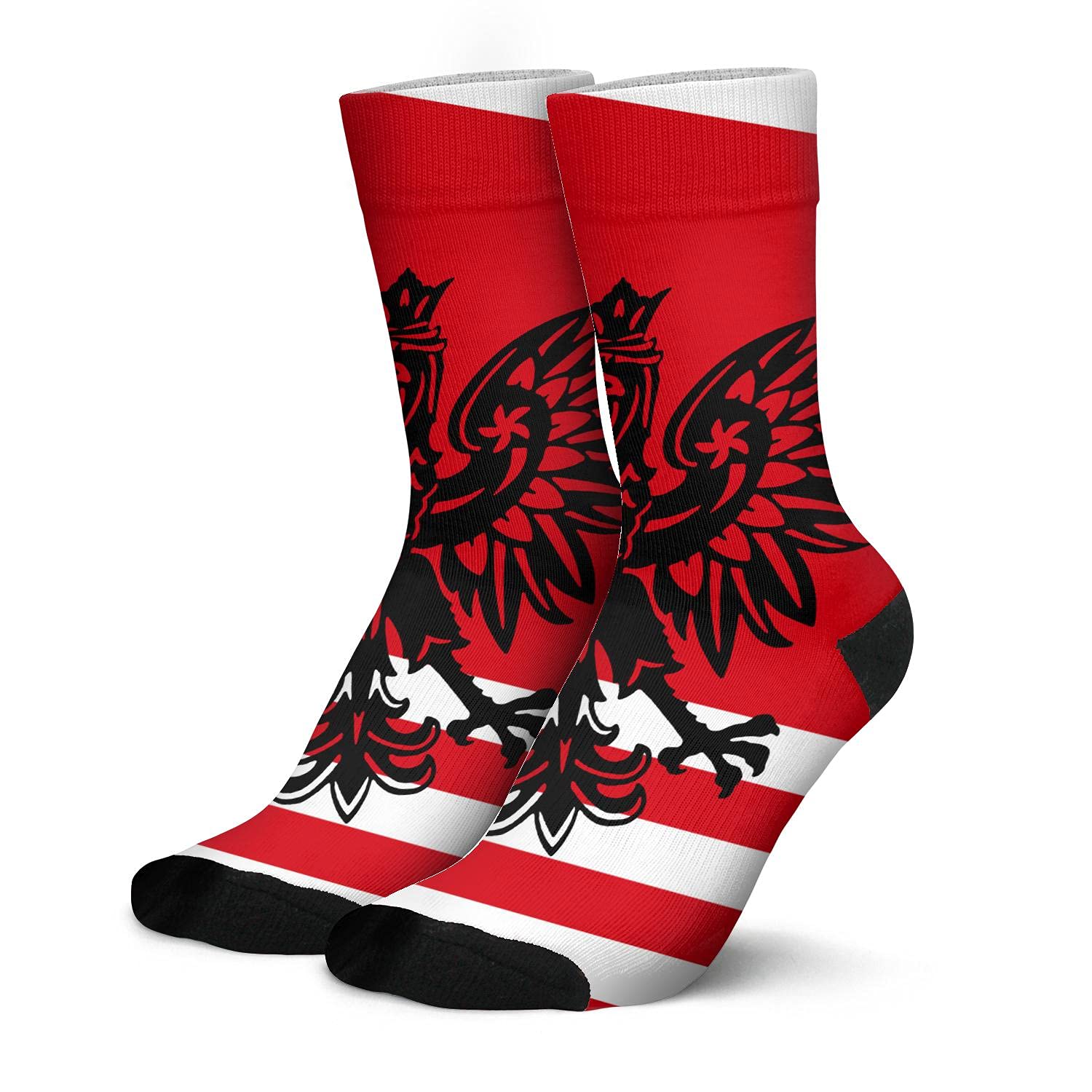 Comfortable High Ankle Crew Socks for Men & Women - Breathable Sports Socks with Cute & Funny Designs - Perfect Gift for Athletes, Gym Enthusiasts & Casual Wear