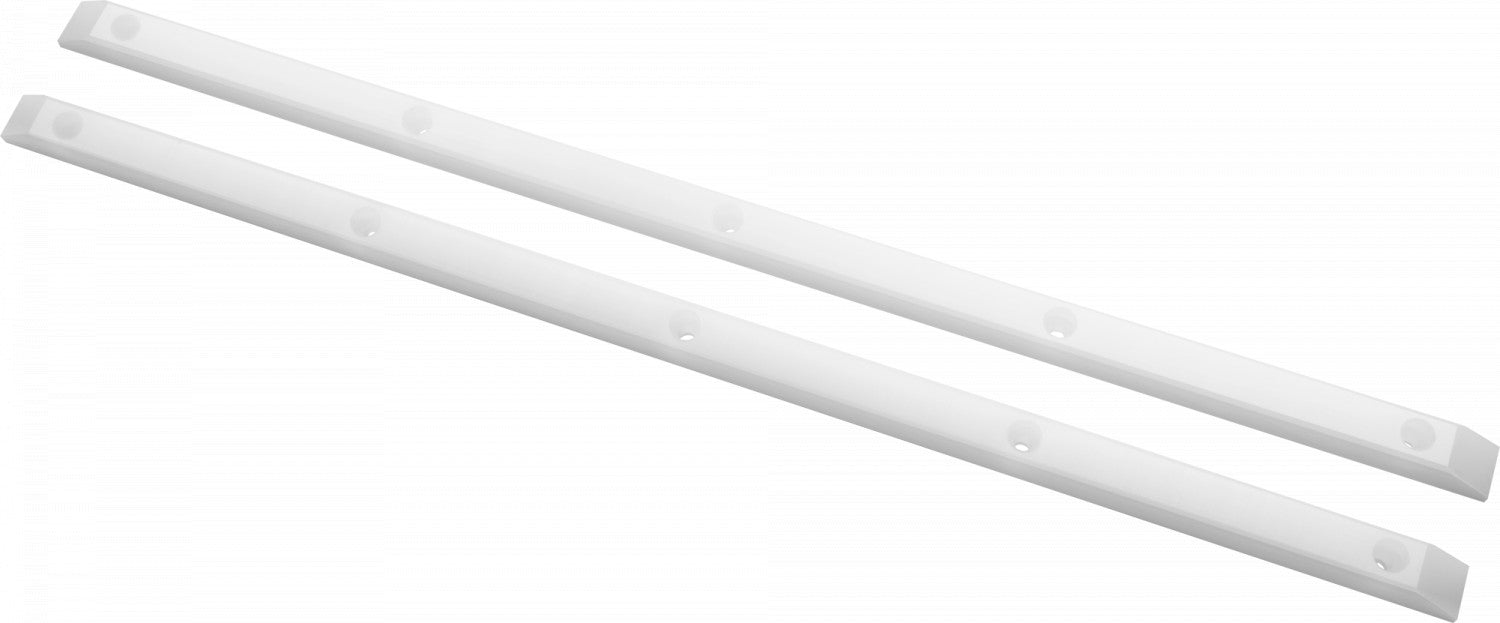 Powell Peralta 14.5 Rib Bones Rails Skateboard Trucks - White | High-Performance Skateboard Parts for Street & Park Riding