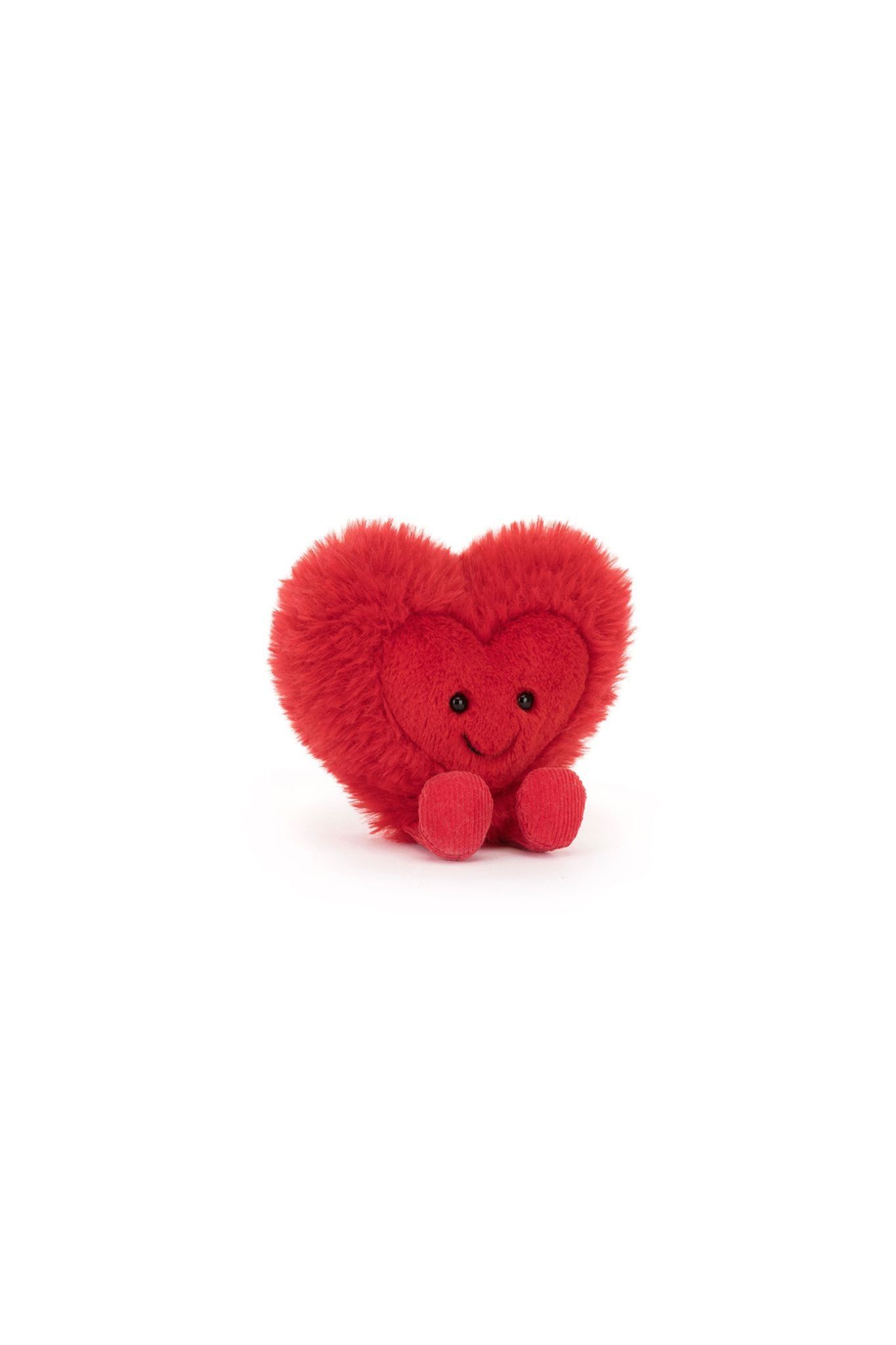 Jellycat Amuseables Beanie Heart Plush Toy - Soft & Cuddly Stuffed Animal for Kids, Babies, and Collectors | Perfect Gift for Valentine's Day, Birthdays & Nursery Decor