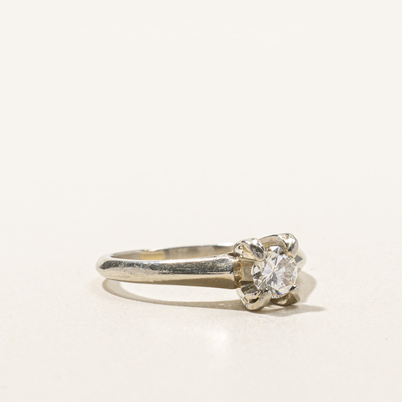 0.30ct Prong Set Diamond Ring - Size 4.75 | Elegant Solitaire Engagement Wedding Band | Perfect for Proposals, Anniversaries & Special Occasions