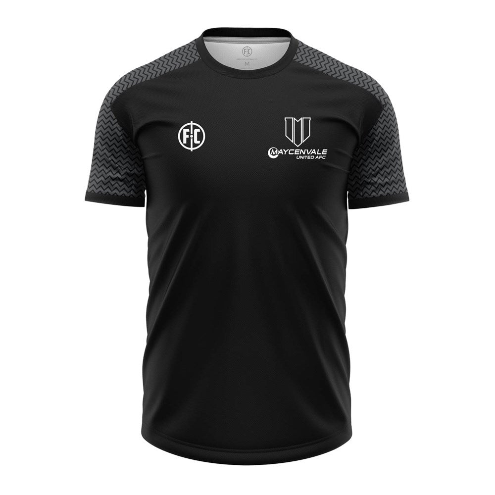Maycenvale United Club Pace Tee - Premium Cotton Performance T-Shirt for Men - Perfect for Gym, Running & Casual Wear