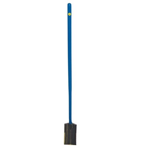 King of Spades Steel Ground Shark Long Handle Shovel with Curved Serrated Edge - Perfect for Gardening, Landscaping, and Outdoor Digging Tasks