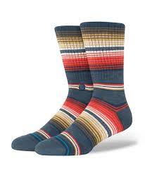 Stance Southbound Navy Socks - Comfortable & Durable Athletic Socks for Running, Hiking & Everyday Wear - Perfect for Sports & Casual Outfits