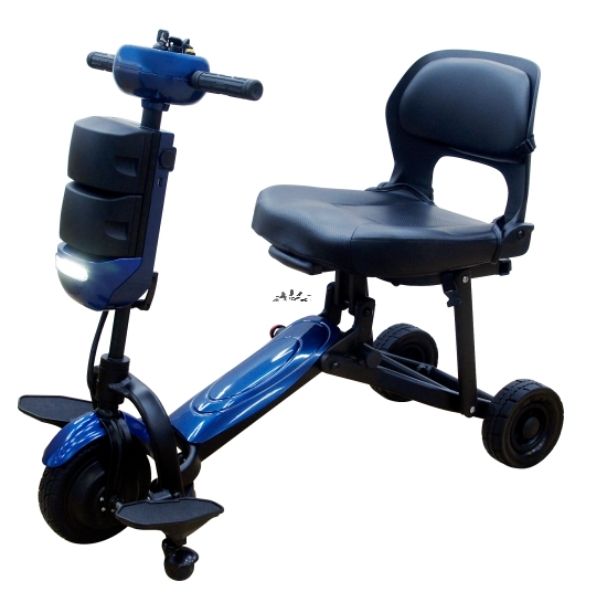 V8 iLiving Foldable Electric Mobility Scooter for Adults & Seniors - Lightweight Portable Wheelchair Alternative - Perfect for Shopping, Travel & Outdoor Activities