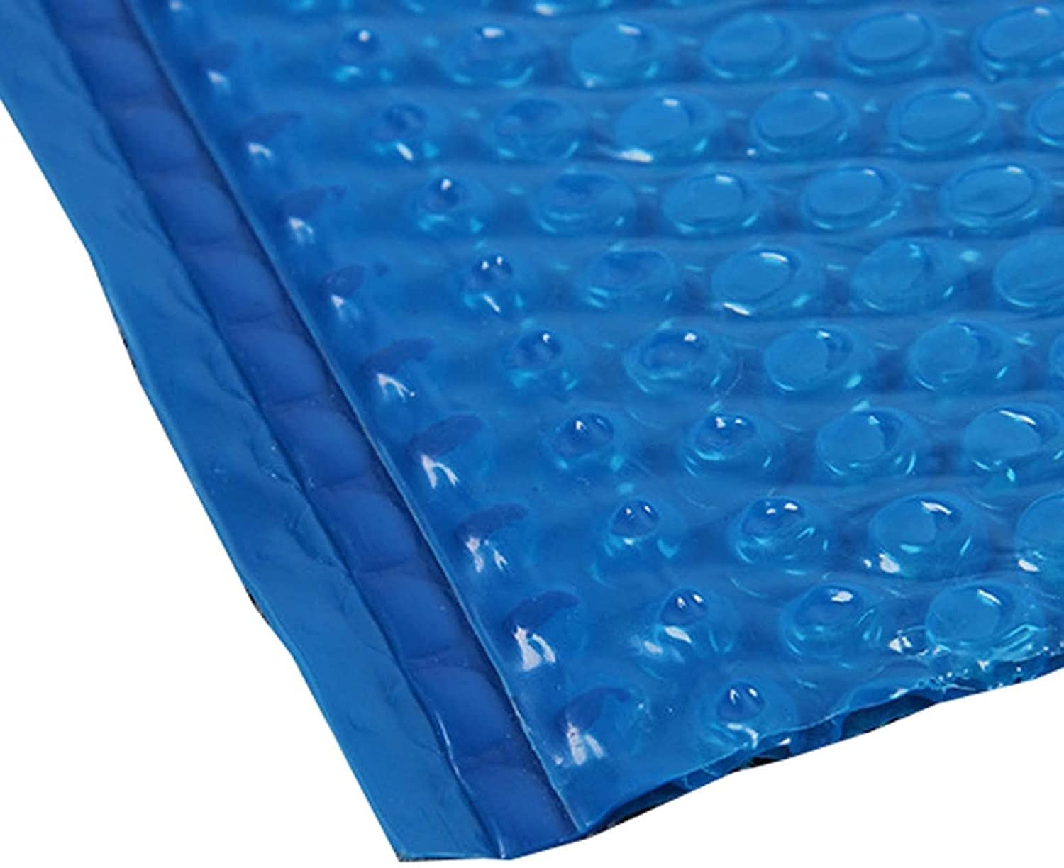YAOJIA 13ft x 13ft Solar Pool Cover for Above Ground Pools - 400µm Thick Rectangle Swimming Pool Blanket with Grommets - Summer & Winter Heating Protection for Outdoor Pools - Perfect for Backyard, Garden, and Patio Use