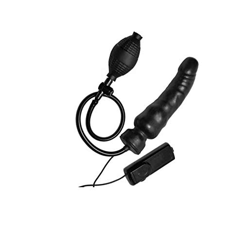 Inflatable Expandable Realistic Shaft Back Point Plug - Pleasure Trainer for Men - Waterproof & Portable Adult Toy for Home, Travel & Discreet Use