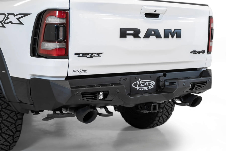 Addictive Desert Designs TRX Bomber Rear Bumper for Dodge Ram 1500 | Heavy-Duty Off-Road Protection | Perfect for Desert Racing & Overlanding Adventures