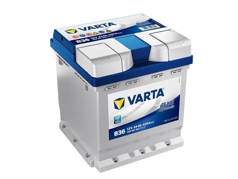 Varta DIN40 LN0 Blue Dynamic Hybrid Battery B36 - High-Performance Car Battery for Reliable Starting Power - Ideal for Trucks, SUVs, and Heavy-Duty Vehicles in Cold Weather Conditions