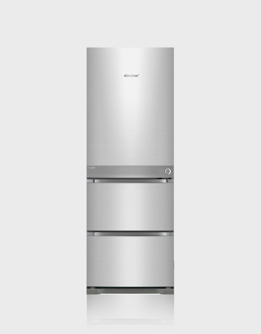 Dimchae 330L (11.68 Cu. Ft.) Kimchi Refrigerator - Curved Standing Design for Korean Fermented Food Storage | Perfect for Home Kitchens & Restaurants