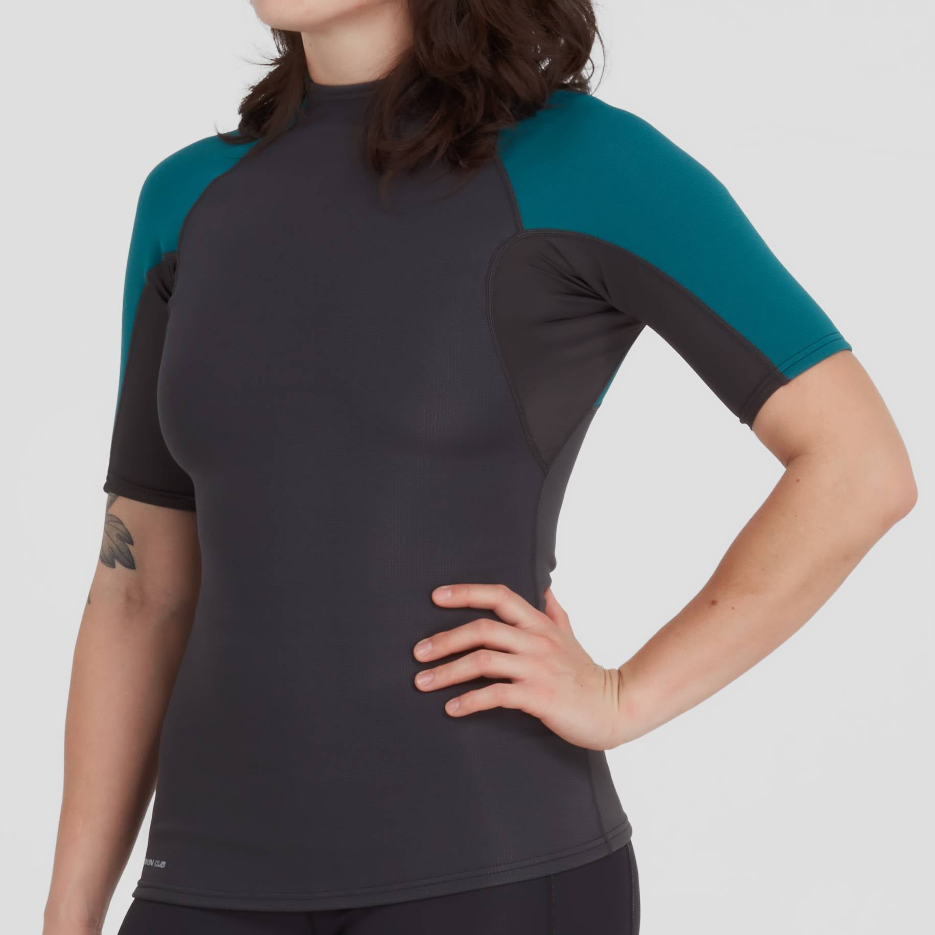 NRS HydroSkin 0.5 Women's Quick-Dry Short Sleeve Shirt | Lightweight UPF 50+ Sun Protection | Perfect for Kayaking, Paddleboarding & Outdoor Adventures