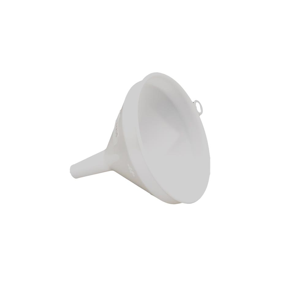 100mm Plastic Funnel - Durable & Leak-Proof for Kitchen, Automotive, DIY & Lab Use - Essential Liquid Transfer Tool for Cooking, Oil Changes & Science Experiments