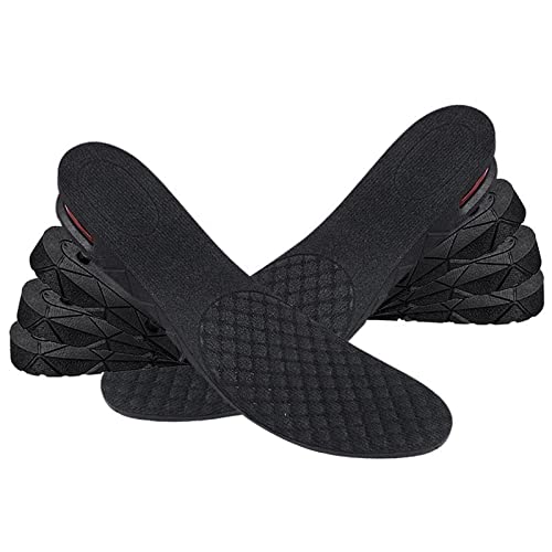 Height Increase Insoles for Men & Women - Air Cushion Taller Shoe Insoles with Heel Support - Comfortable Foot Cushion for Daily Wear, Work & Special Occasions