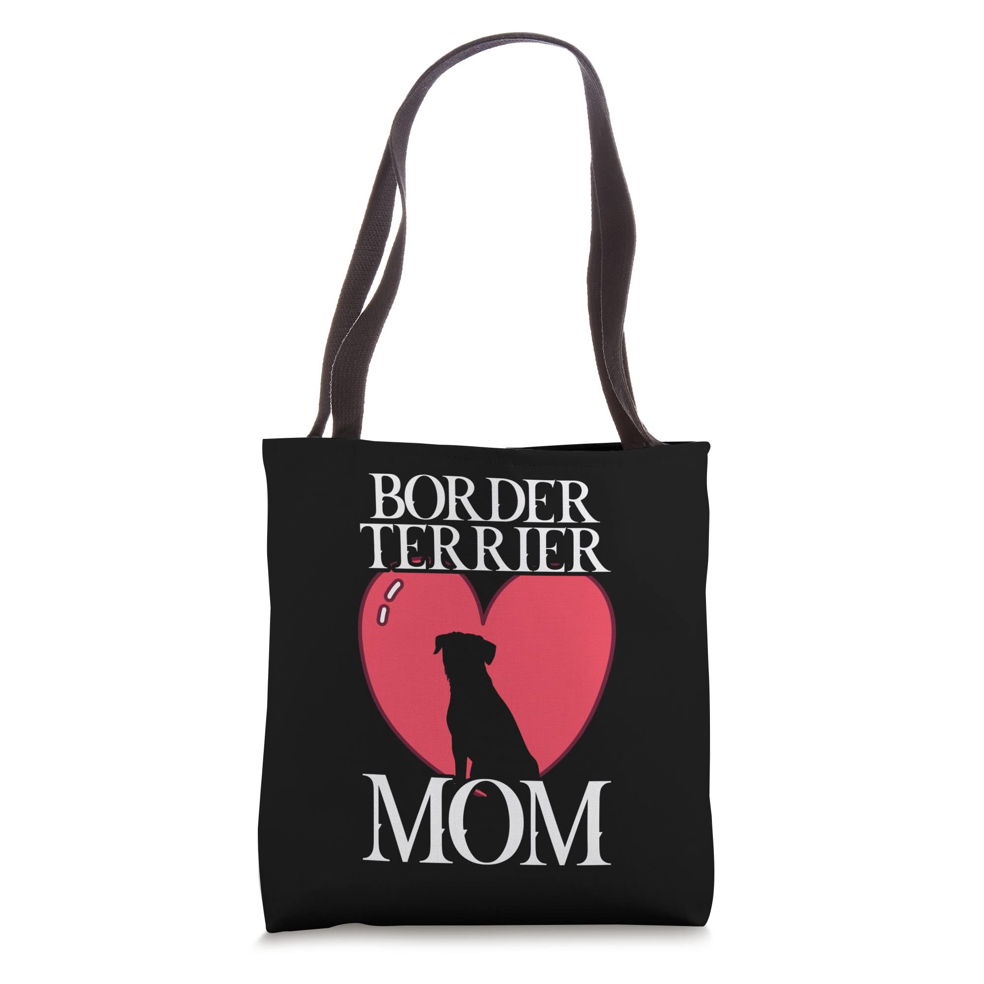 Stylish Border Terrier Mom Tote Bag for Dog Lovers - Perfect for Dog Parks, Shopping & Daily Use