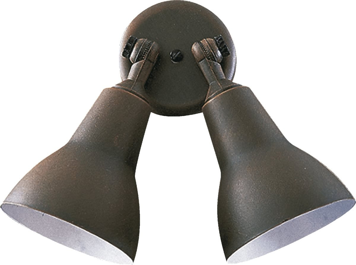 12W 2-Light Flush Mount Ceiling Light Fixture in Rust Finish - Perfect for Bedroom, Hallway, and Kitchen Lighting