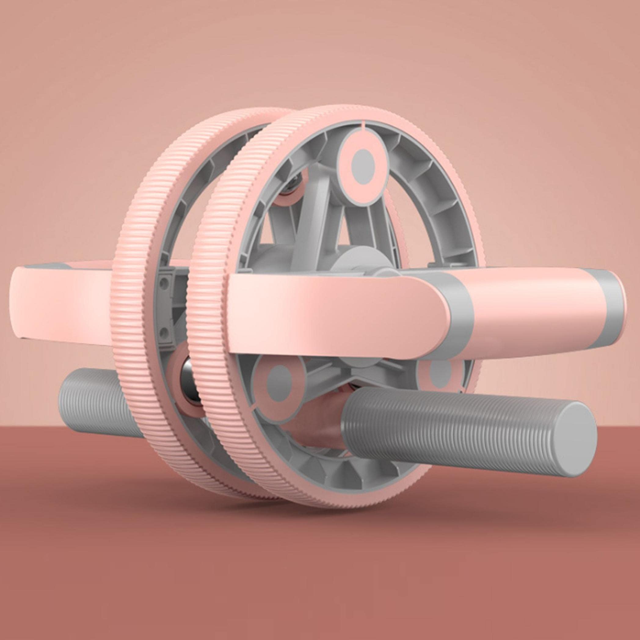 Ab Roller Wheel for Abs Workout - Detachable Multifunctional Core Exercise Wheel with Push Up Bars, Dumbbells & Resistance Bands - Home Gym Equipment for Women & Men - Perfect for Core Strength Training and Home Fitness Routines