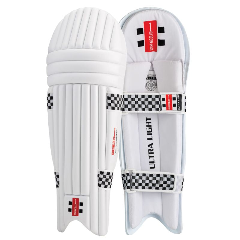 Gray Nicolls Ultra Light Junior Cricket Batting Pads - DUAL WING Technology for Youth Players - Perfect for Practice & Matches