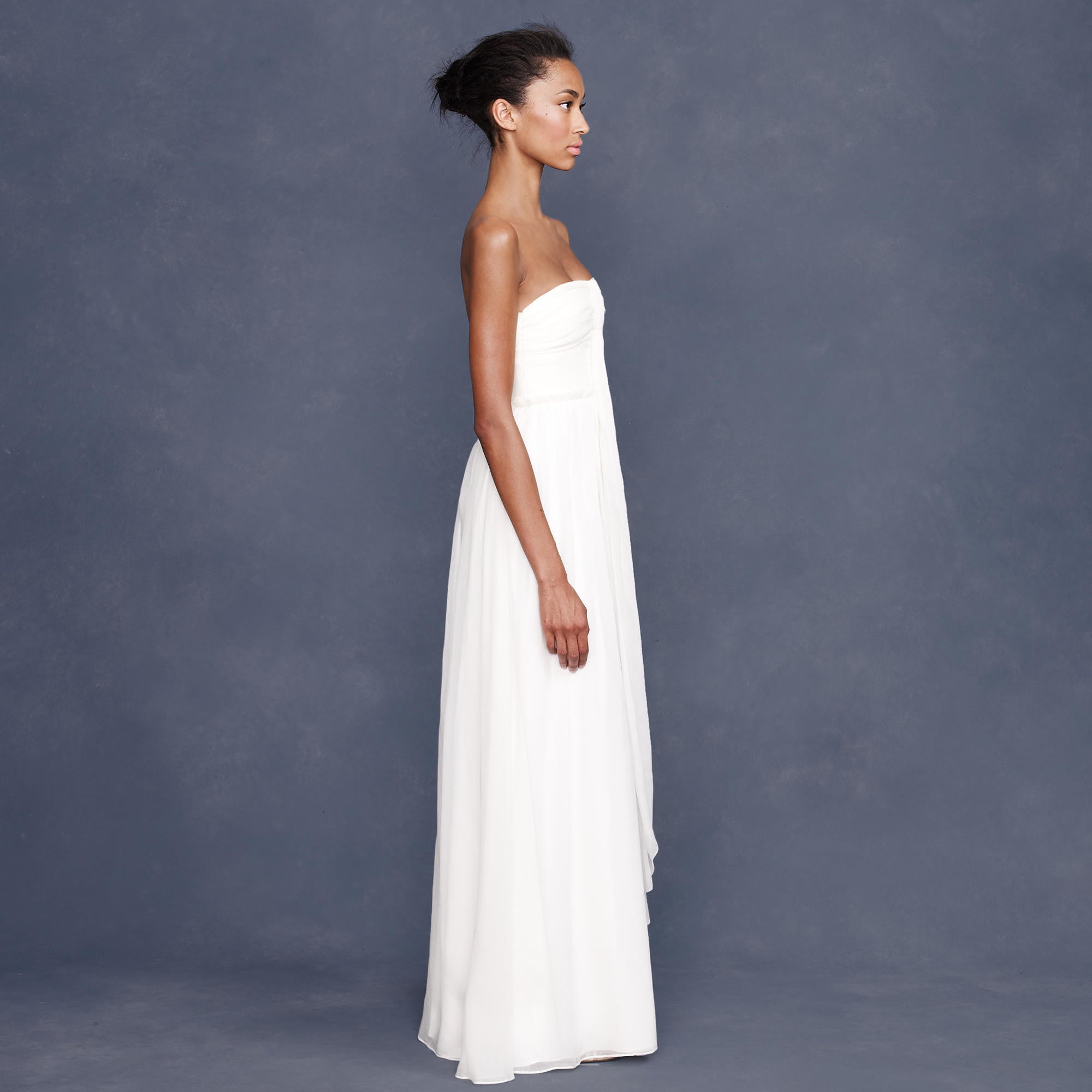 J. Crew Whitney Wedding Gown - Elegant Lace Bridal Dress for Church Ceremony & Beach Weddings