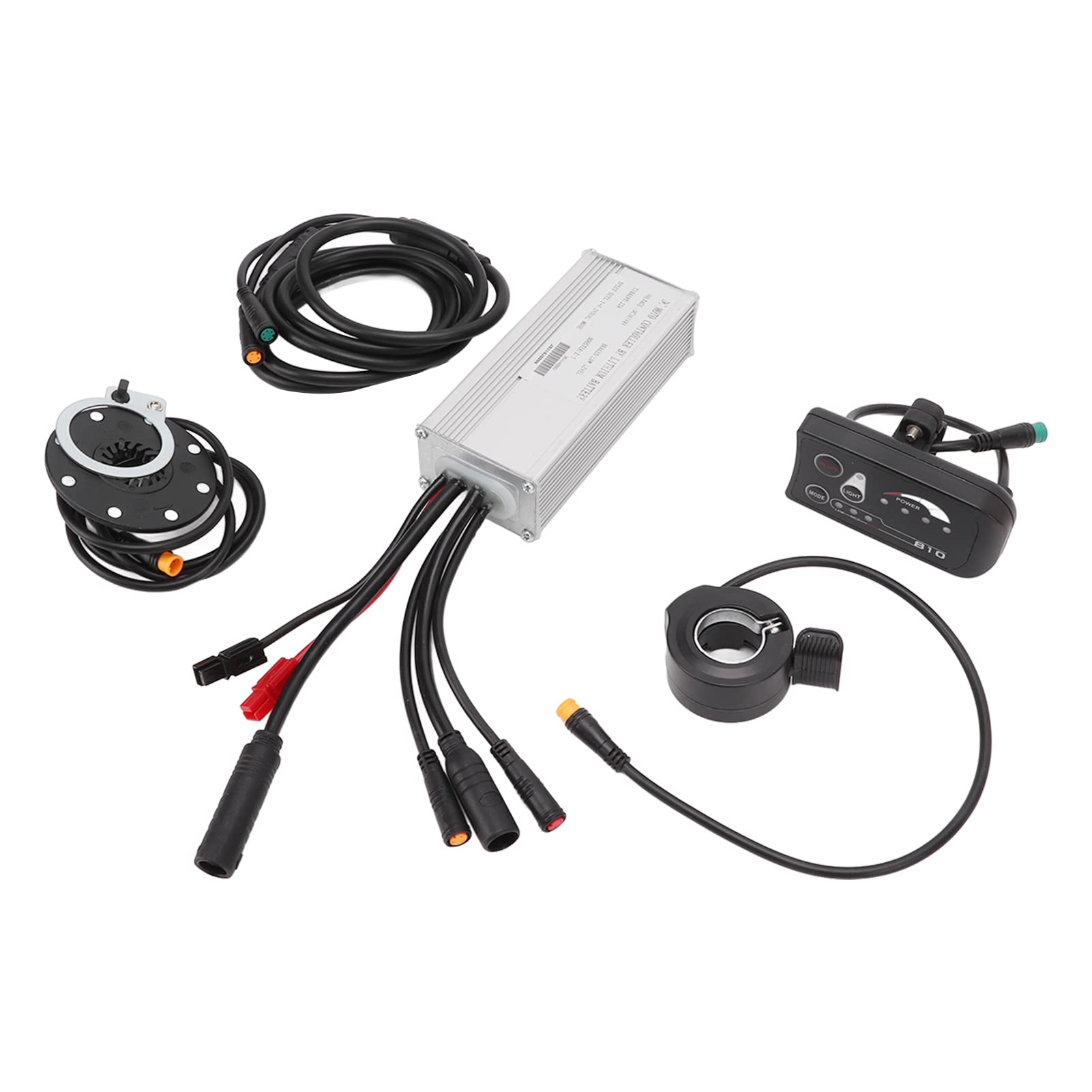 250W 350W Electric Bike Motor Controller Kit - Aluminum Alloy Heat Dissipation E-Bike Conversion Kit for DIY Electric Vehicles - Perfect for Commuting, Off-Road & Urban Riding