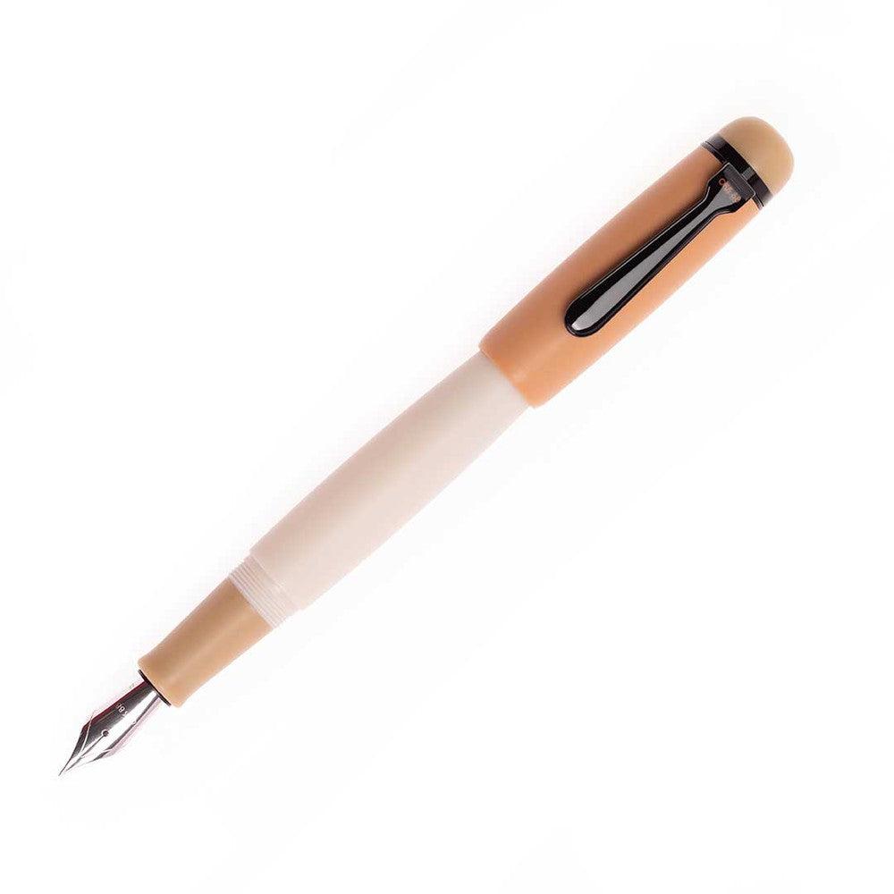 Opus 88 Omar Fountain Pen - Premium Eyedropper Fountain Pen with Milktea Color (2023) - Perfect for Journaling, Calligraphy & Gift Giving