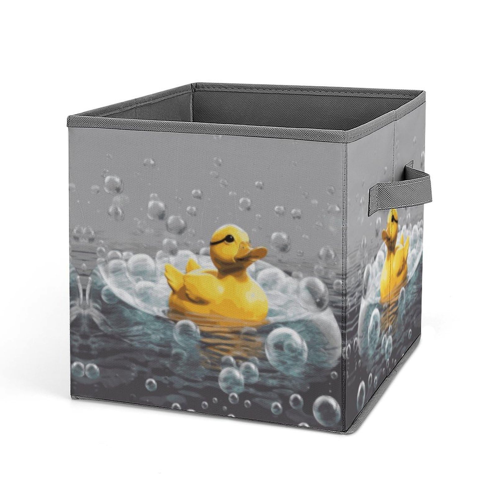 Foldable Cube Storage Bins with Handles - Closet Organizer for Clothes, Toys & Home Organization | Perfect for Shelves, Cabinets & Underbed Storage