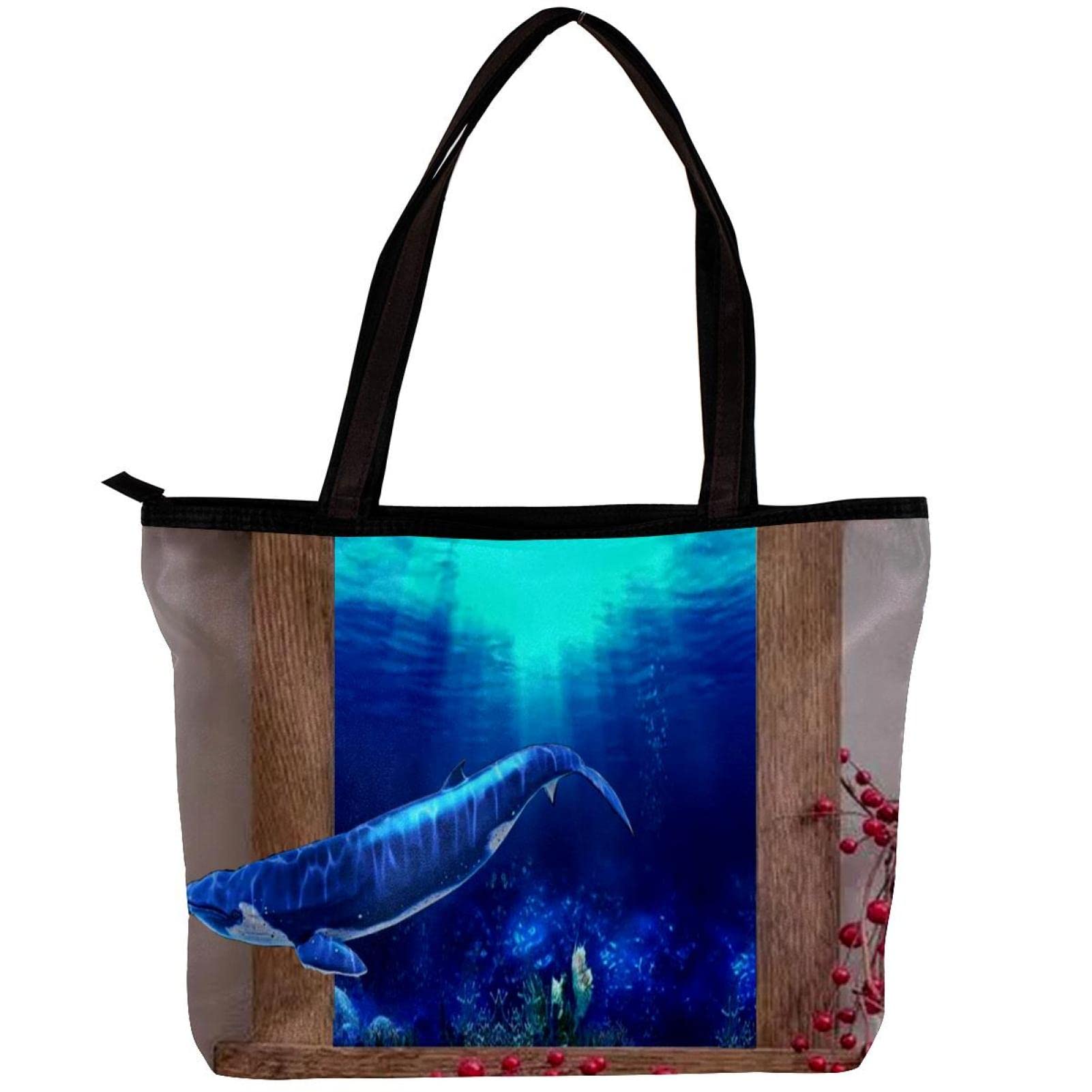Women's Fashion Tote Bag - Waterproof Shoulder Handbag with Inner Pouch for Basketball, Rugby & Football Fans | Perfect for Sports Games, Gym & Travel Accessories