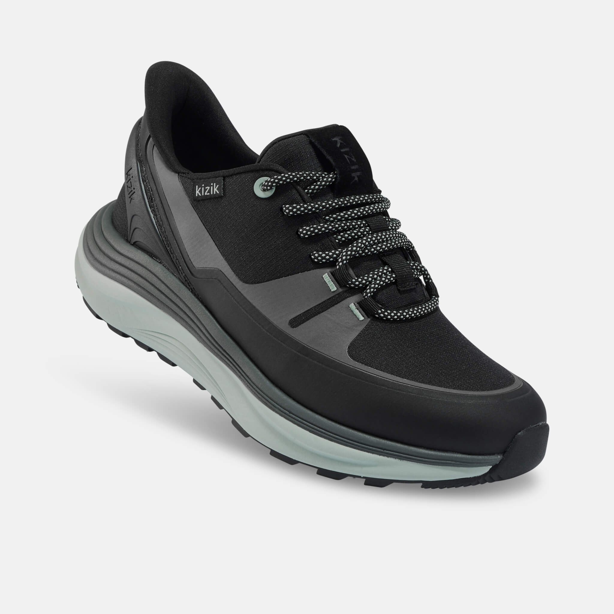 Women's London AT Sneakers - Black/Surf Spray | Comfortable Casual Shoes for Walking, Travel & Everyday Wear
