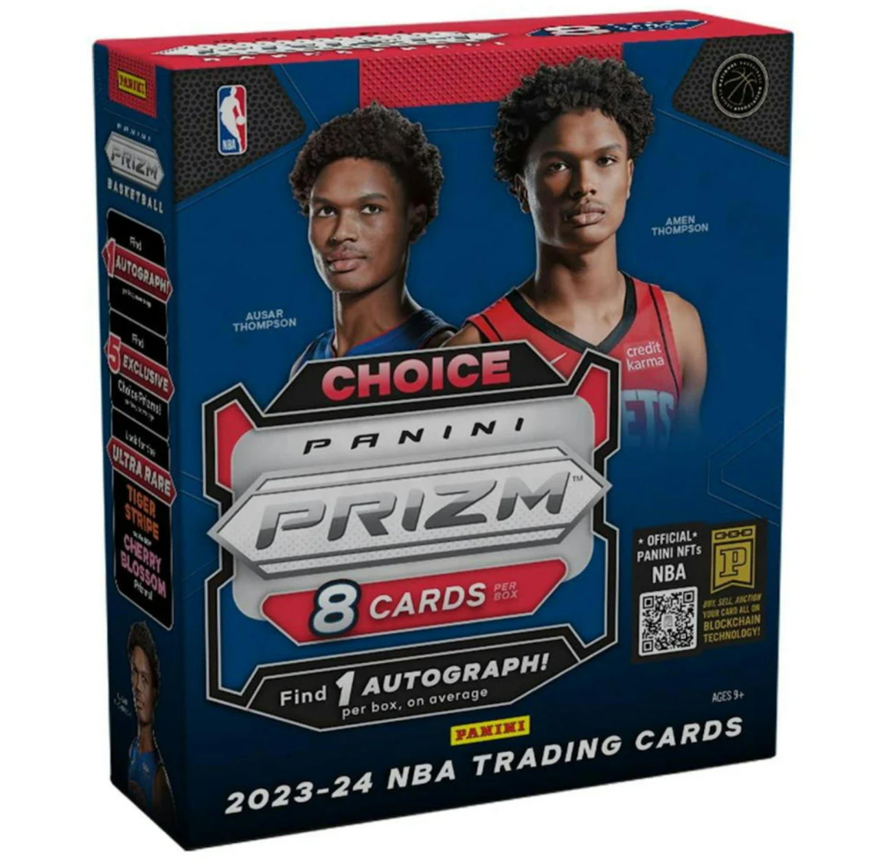 2023-24 Panini NBA Prizm Choice Hobby Box - Premium Basketball Trading Cards for Collectors & Investors - Perfect for NBA Fans, Card Collecting & Fantasy Sports Enthusiasts