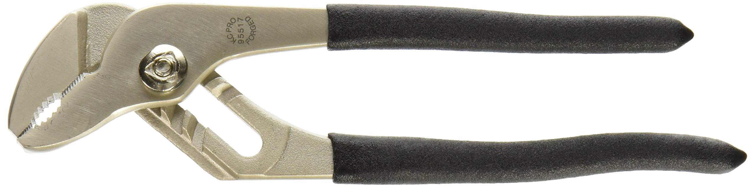 HB SMITH TOOLS 95517 8-Inch Slip-Joint Groove Pliers - Heavy Duty Adjustable Wrench for Plumbing, Automotive & DIY Home Repairs