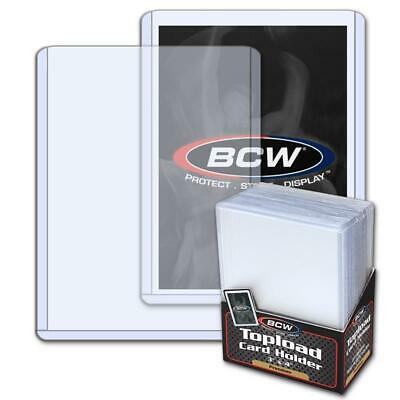 BCW Premium 20-Point Regular Toploader Card Protectors - Perfect for Trading Card Storage, Display & Collection Protection (Pack of 25)