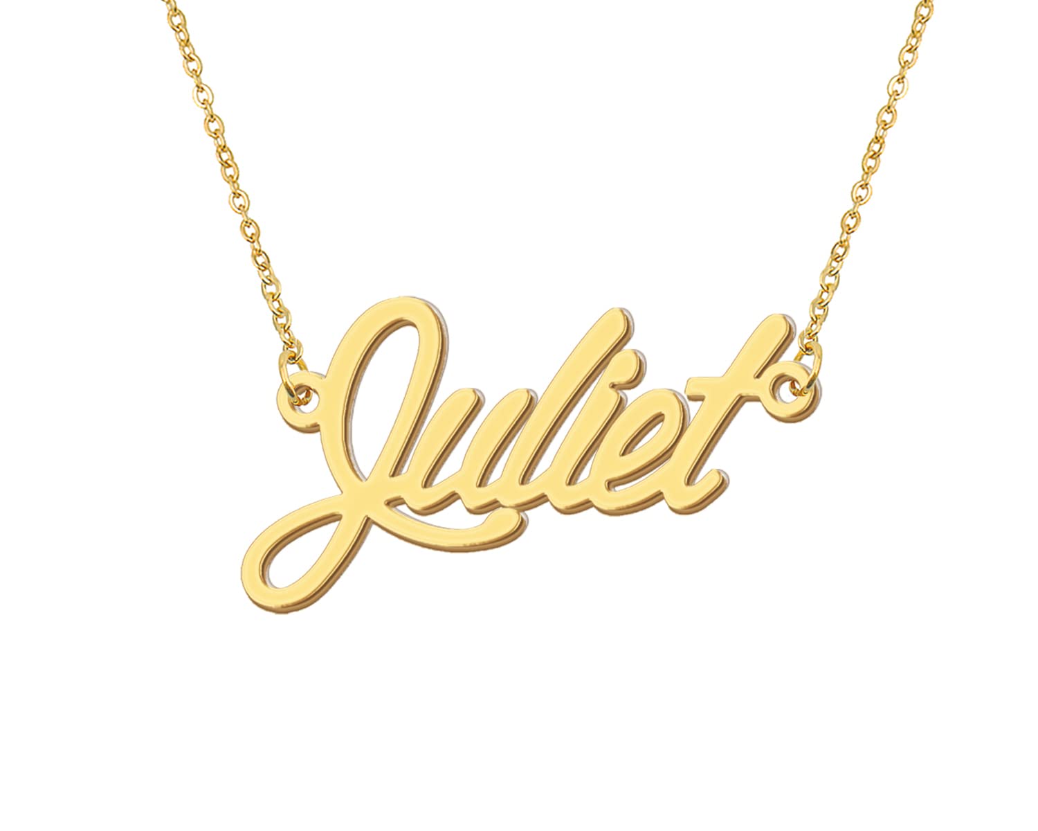 Personalized Name Necklace - Custom Engraved Jewelry for Women, New Moms & Bridesmaids - Perfect Gift for Birthdays, Anniversaries & Special Occasions