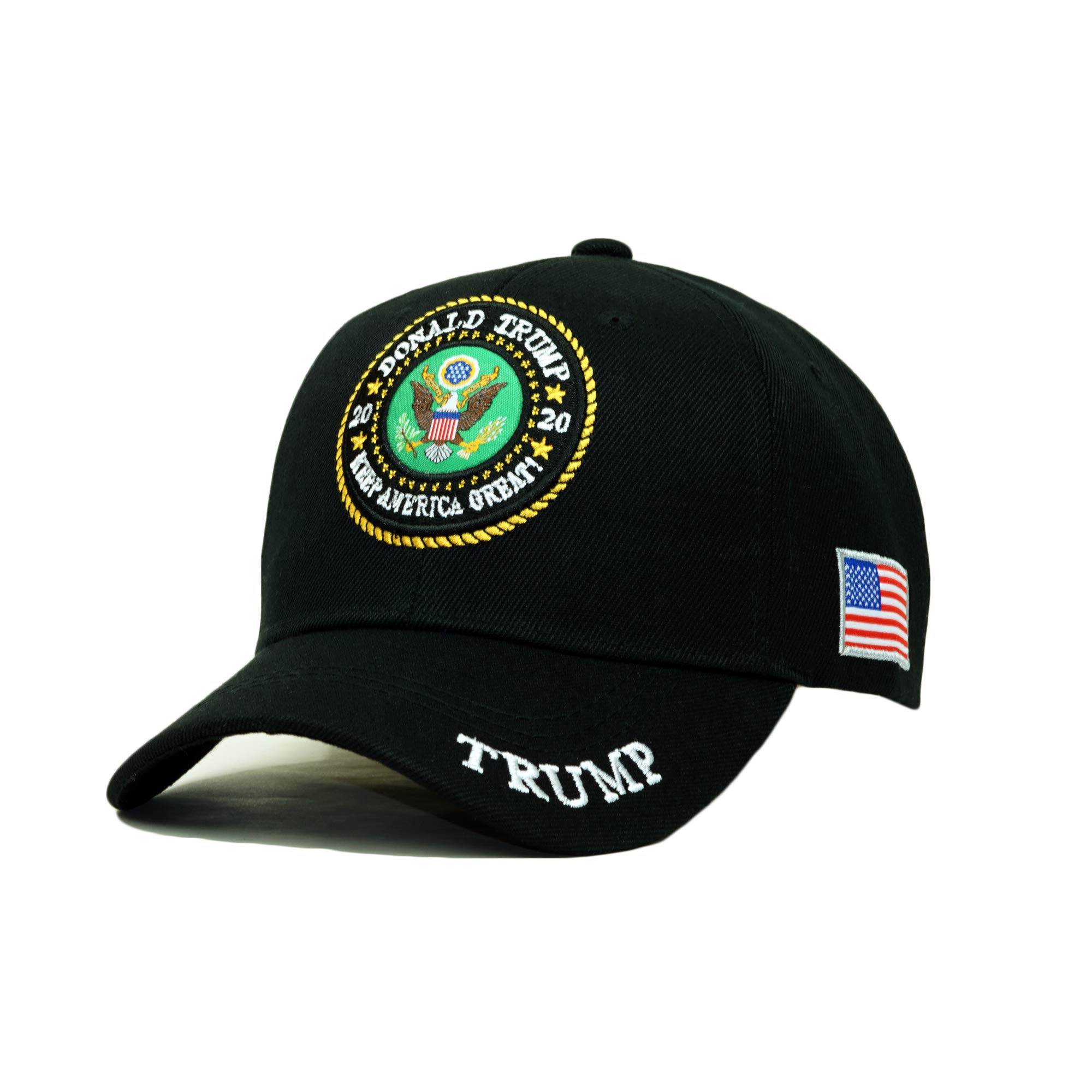 Donald Trump 2024 Save America Again Embroidered MAGA Baseball Cap - Patriotic Political Campaign Hat for Supporters, Rallies & Elections | Red White & Blue American Flag Design