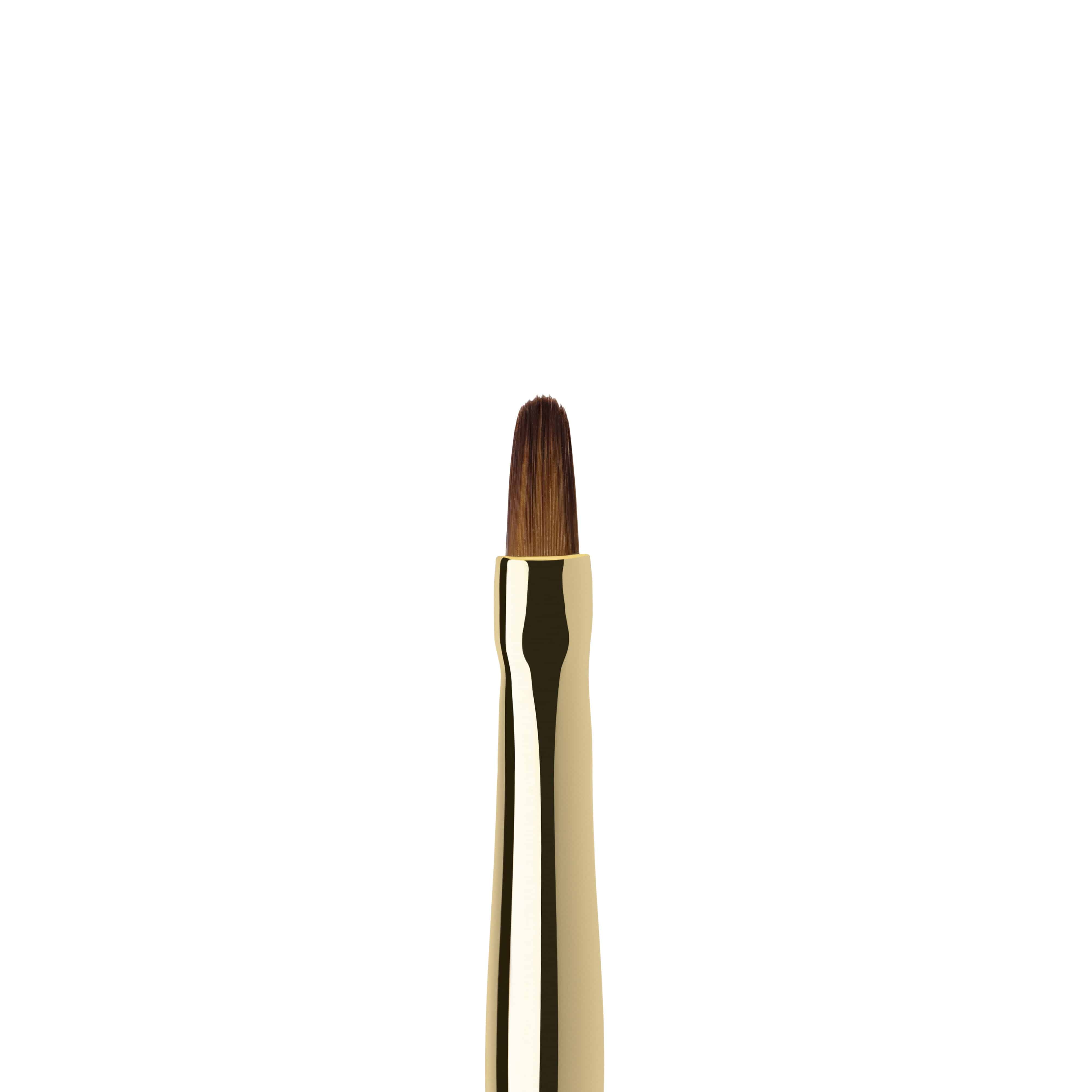 Premium F.O.X Nail Art Brush 003 Flora (Cat's Tongue Shape) - Professional Nail Design Tool for Gel, Acrylic & Hand Painting - Perfect for Salon, Home Manicure & DIY Nail Art