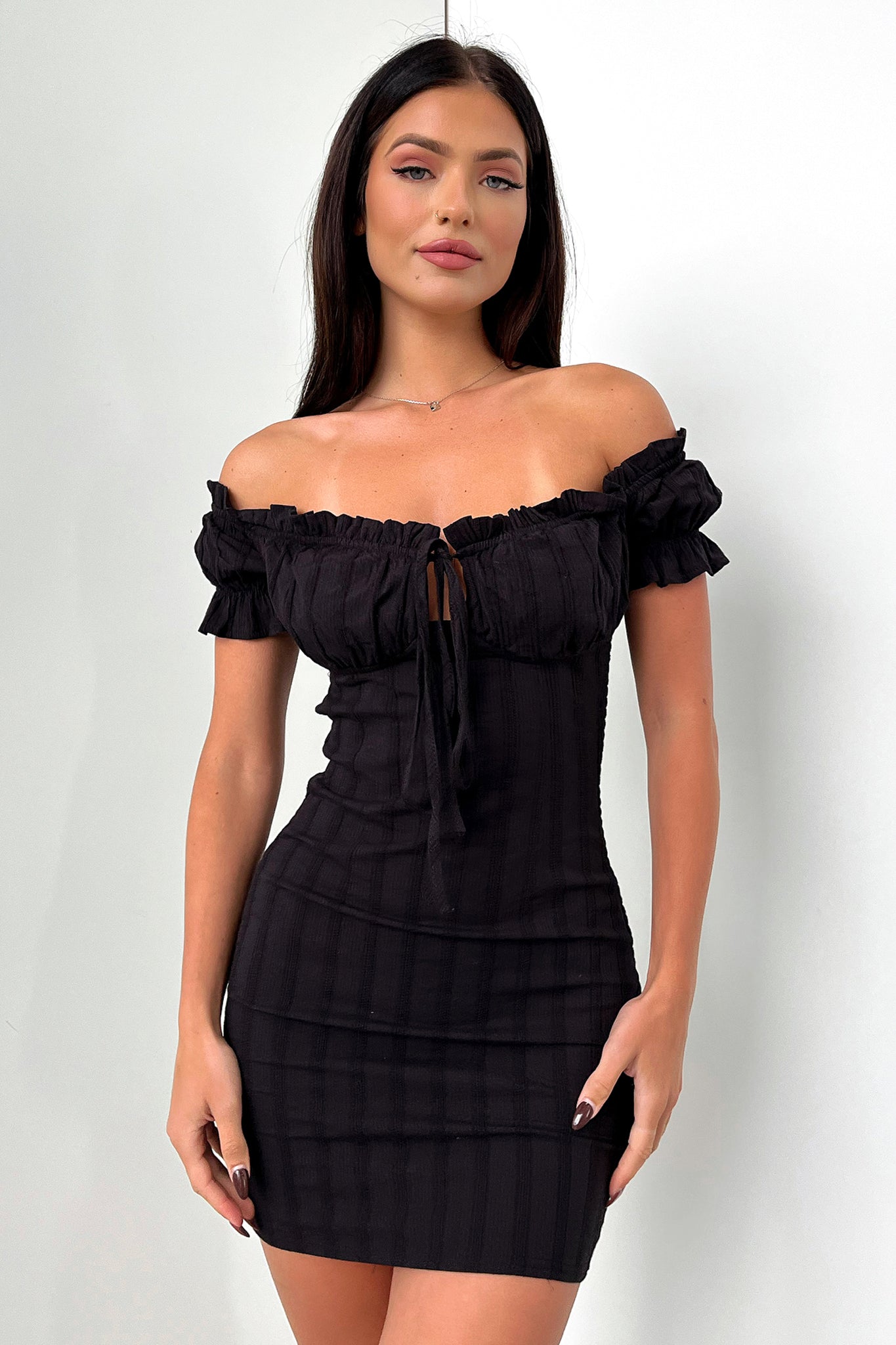 Maisie Dress - Elegant Black Women's Dress for Casual & Party Wear | Perfect for Date Nights, Weddings & Special Occasions