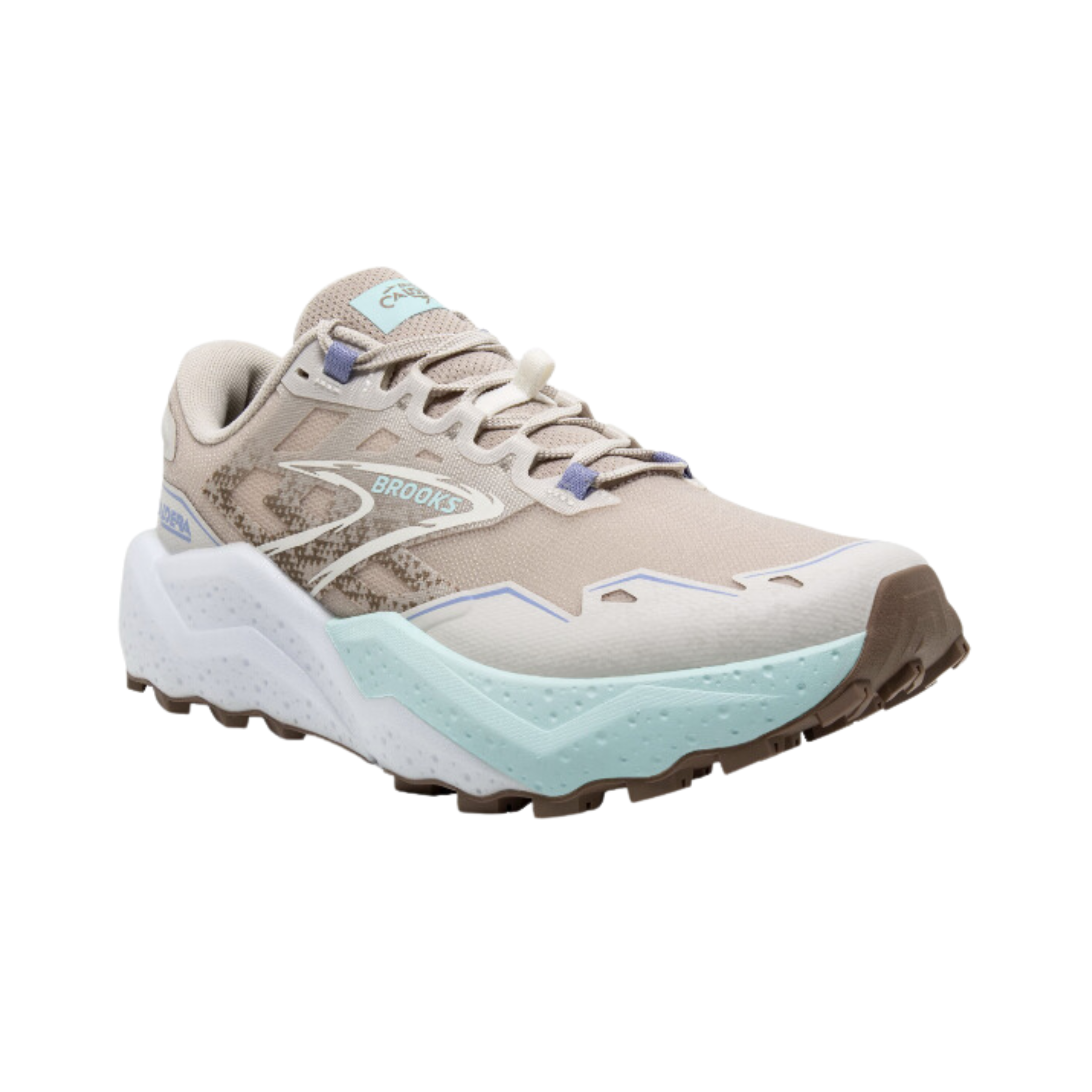 Women's Caldera 7 Hiking Boots - Waterproof Chateau Grey & White Sand (Medium Width B) for Outdoor Adventures & Trail Walking