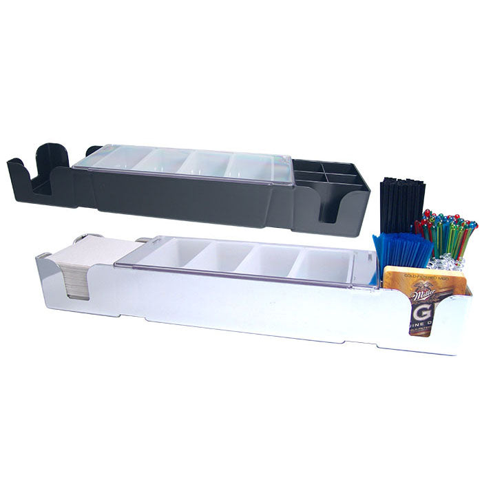 Premium Bar Center with 1 Pint Inserts - Perfect for Home Bars, Parties & Commercial Use
