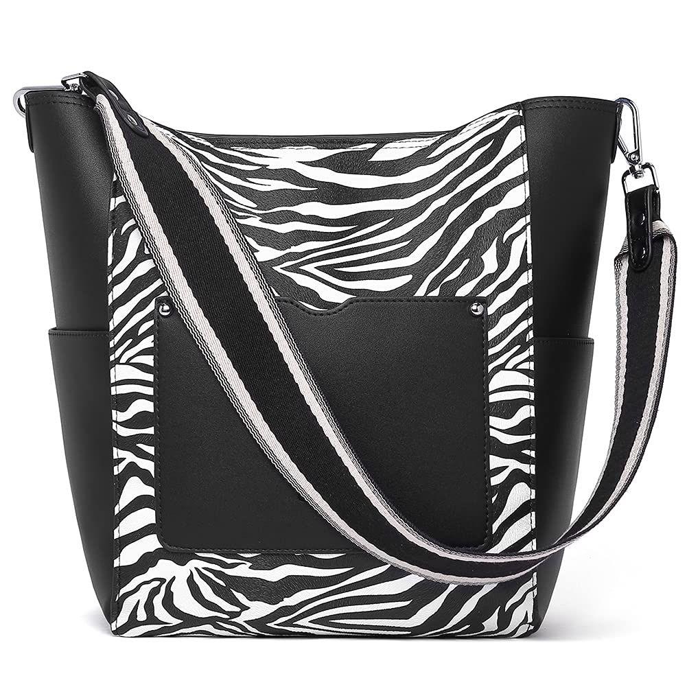CLUCI Women's Genuine Leather Tote Shoulder Bag - Large Capacity Fashionable Purse with Top Handle & Wallet - Perfect for Work, Travel & Everyday Use
