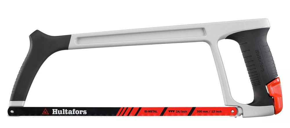 Hultafors HMX 12 Professional Hack Saw - High Carbon Steel Blade for Wood & Metal Cutting - Perfect for DIY Projects, Carpentry & Home Repairs