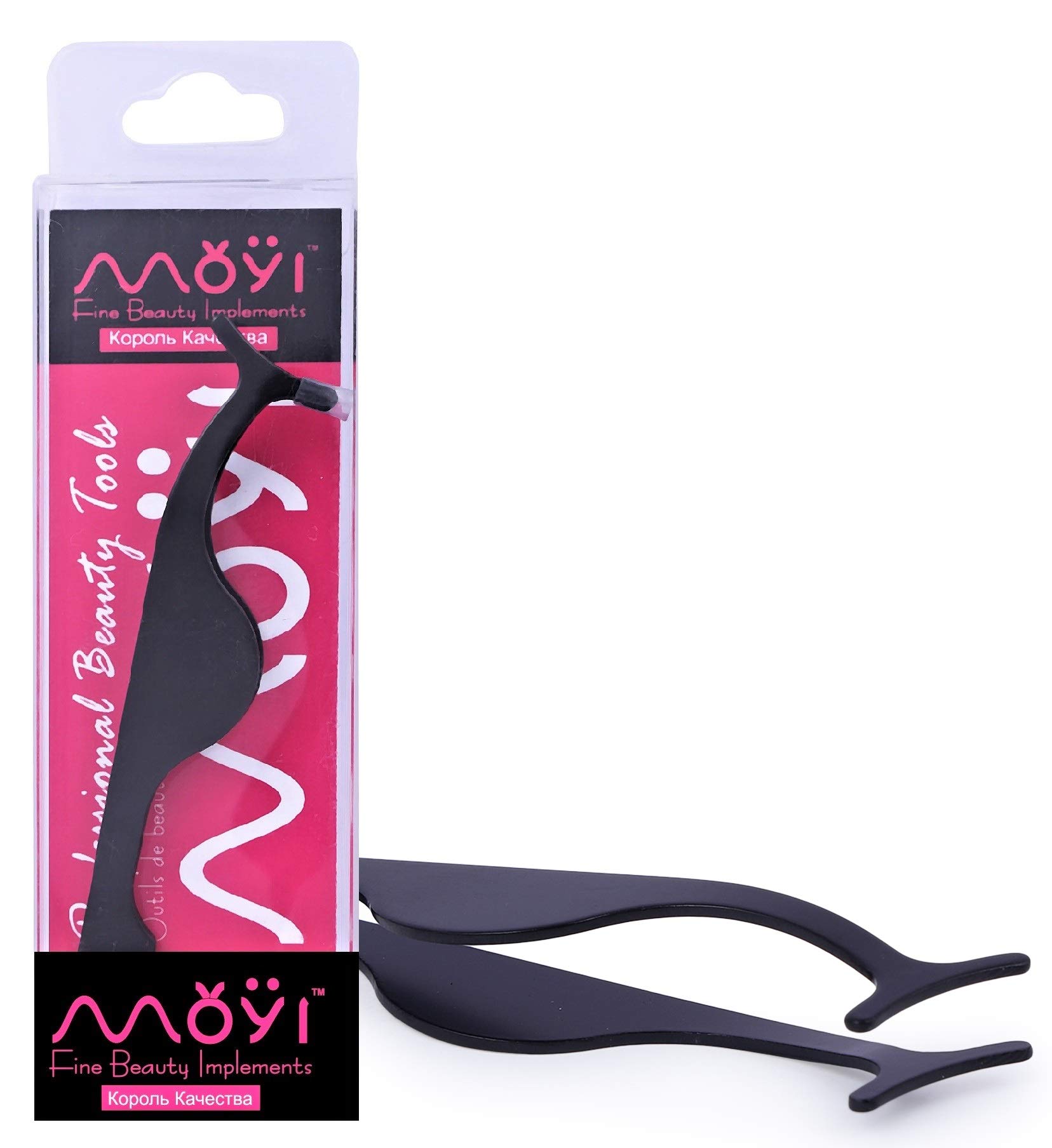 Moyi™ False Eyelash Applicator & Eyelash Extension Tweezers - Professional Lash Tool for Easy Application & Removal | Perfect for Salon, Home Use & Makeup Artists