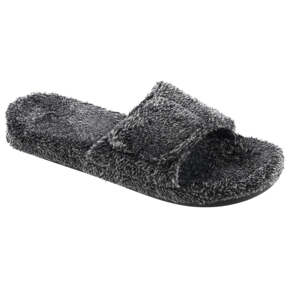 Men's Adjustable Spa Slide Slippers - Comfortable Indoor/Outdoor House Shoes for Relaxation, Lounging & Poolside Wear