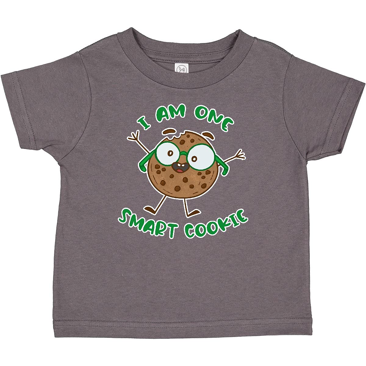 Inktastic I Am 1 Smart Cookie Baby T-Shirt - Cute & Comfortable Cotton Tee for Infants & Toddlers - Perfect for Birthdays, Photo Shoots & Everyday Wear