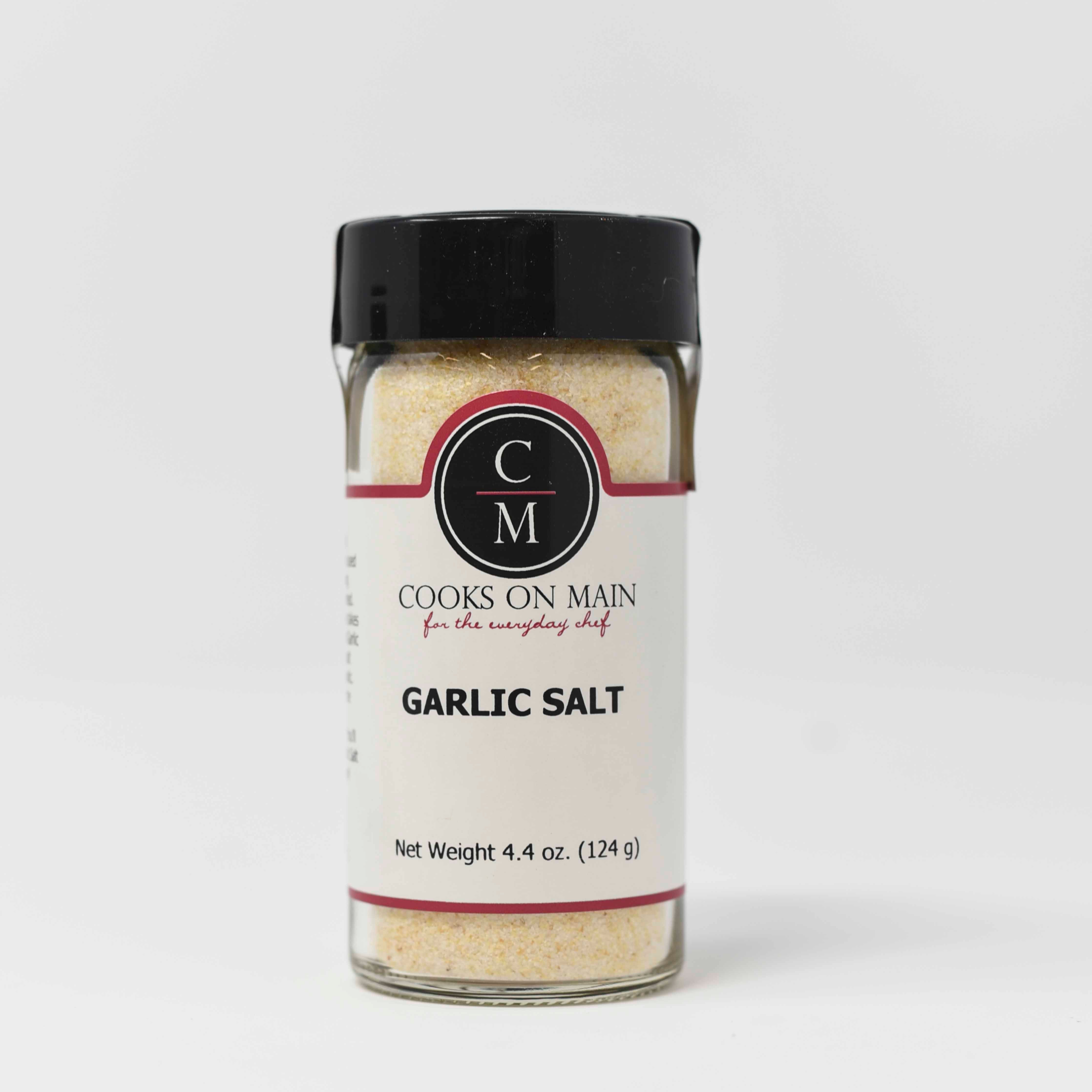 Organic Garlic Salt Seasoning - All Natural, No Additives - Perfect for Cooking, Grilling & Seasoning Meats, Vegetables & Salads
